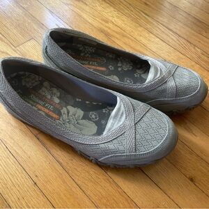 Skechers Relaxed Fit Bikers - Skim Womens Loafer Dark Taupe US Size 8.5